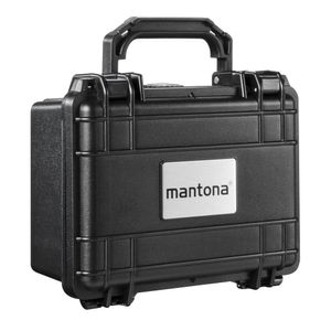 Mantona Outdoor Schutz-Koffer S Camerakoffer Binnenafmetingen (bxhxd)=135 x 200 x 50 mm Waterdicht