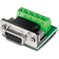 TRENDnet RS232 naar RS422 RS485 Converter Adapter, Seriële poort Data Converter, Zwart, TI-S100