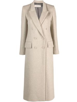 Blanca Vita Jas met dubbele rij knopen - Beige