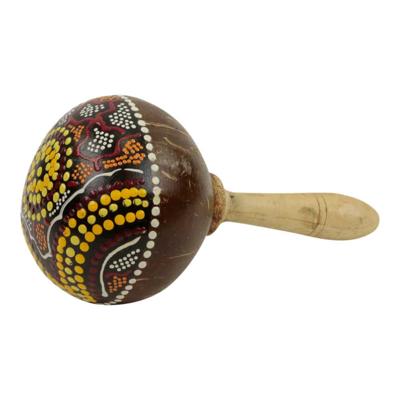 Sambabal met gekleurde Stippen Geel-Bruin Sambabal met gekleurde Stippen Geel-Bruin