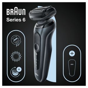 Braun Series 6 61-N1000s Scheerapparaat met scheerblad Zwart, Grijs