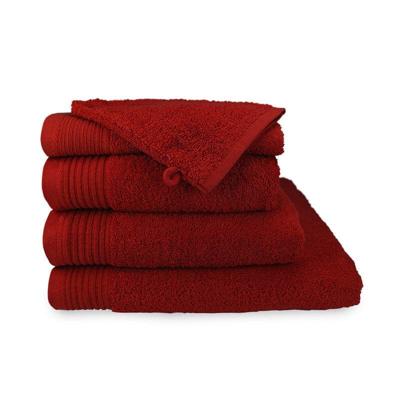 2-PACK: Handdoek Deluxe - 50 x 100 cm - Burgundy 2-PACK: Handdoek Deluxe - 50 x 100 cm - Burgundy