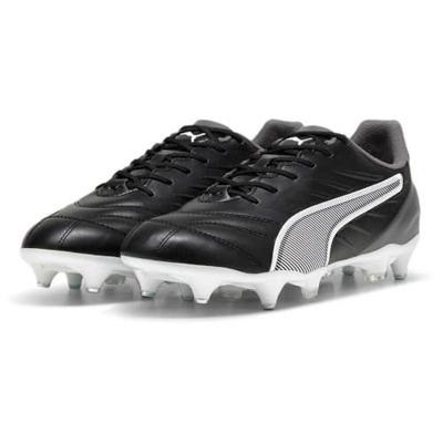 PUMA Unisex King PRO MXSG voetbalschoen, zwart wit-koel donkergrijs, 9 UK, Puma Zwart PUMA Wit Cool Donkergrijs, 43 EU