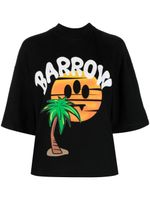 BARROW t-shirt en coton à logo imprimé - Noir - thumbnail