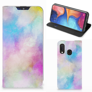 Bookcase Samsung Galaxy A20e Watercolor Light