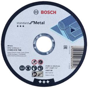 Bosch Accessories Standard for Metal 2608619768 Doorslijpschijf recht 125 mm 1 stuk(s) Metaal