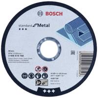 Bosch Accessories Standard for Metal 2608619768 Doorslijpschijf recht 125 mm 1 stuk(s) Metaal - thumbnail