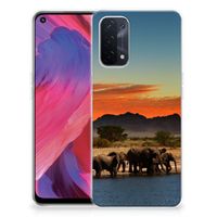 OPPO A93 5G TPU Hoesje Olifanten