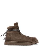 Marsèll lace-up leather boots - Marron