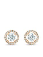 De Beers Jewellers puces d'oreilles Aura en or rose 18ct ornés de diamants - Argent