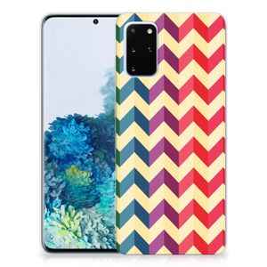 Samsung Galaxy S20 Plus TPU bumper Zigzag Multi Color