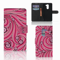 Huawei Honor 6X Hoesje Swirl Pink