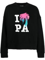 Palm Angels sweat I Love PA - Noir - thumbnail