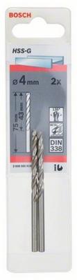 Bosch Metaalboren HSS-G, DIN 338
