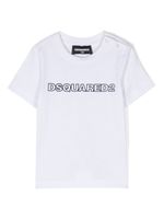 DSQUARED2 KIDS t-shirt à logo imprimé - Blanc