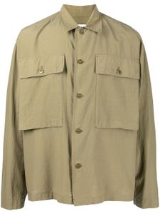 YMC chemise Military à boutonnière - Vert