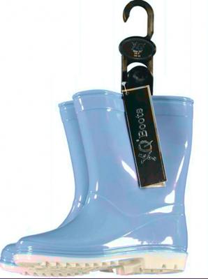 XQ Footwear regenlaarzen halfhoog junior rubber lichtblauw mt 35 XQ Footwear regenlaarzen halfhoog junior rubber lichtblauw mt 35