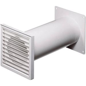 Wallair N37824 Buisventilatiesysteem 100 Kunststof (Ø x l) 10 cm x 48 cm Wit