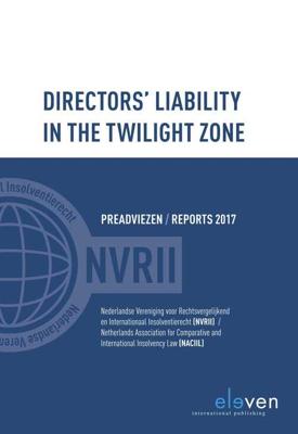 Directors liability in the twilight zone - Loes Lennarts - eBook (9789462749115) Directors liability in the twilight zone - Loes Lennarts - eBook (9789462749115)