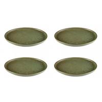 Serax Surface Dessertbord 4 st. - Ø 21 cm - Camogreen