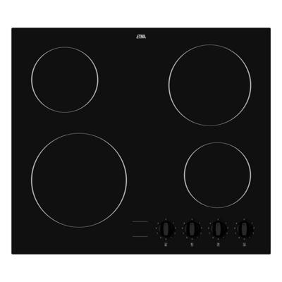 ETNA KC160ZT kookplaat Zwart Ingebouwd 60 cm Zone van inductiekookplaat 4 zone(s) ETNA KC160ZT kookplaat Zwart Ingebouwd 60 cm Zone van inductiekookplaat 4 zone(s)
