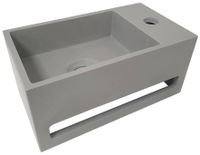 Julia Fontein Solid Surface 35 X 20 X 16 Cm Betonlook Rechts