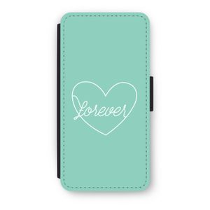 Forever heart pastel: iPhone 8 Flip Hoesje