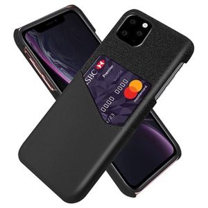 KSQ iPhone 11 Pro Hoesje met Kaartvak - Zwart