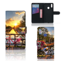 Huawei Y7 (2019) Flip Cover Amsterdamse Grachten