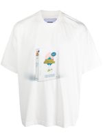 Bonsai t-shirt en coton à logo imprimé - Blanc - thumbnail