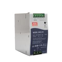 MEAN WELL WDR-240-24 power supply unit 240 W Metallic