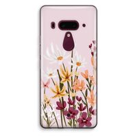 Painted wildflowers: HTC U12+ Transparant Hoesje