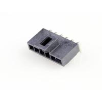 Molex 1053131206 Female header, inbouw (standaard) Totaal aantal polen: 6 Rastermaat: 2.50 mm Inhoud: 1 stuk(s) Tray