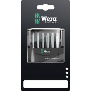 Wera Mini-Check TX, 50 mm 05073637001 Bitset 6-delig Binnen-Torx