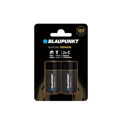 Blaupunkt Alkaline premium batterijen LR14/C 2 stuks in blisterverpakking