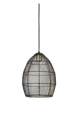 Light & Living Hanglamp Meya 23cm - Zwart Light & Living Hanglamp Meya 23cm - Zwart