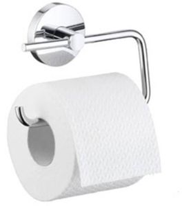 Hansgrohe E/S toiletrolhouder zonder klep chroom