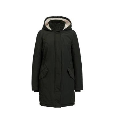 WE Fashion parka jas donkergroen