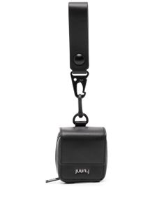 Juun.J étui pour écouteurs en cuir - Noir