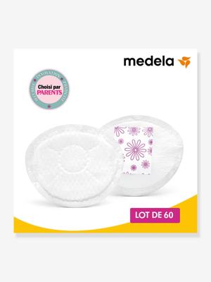 Doos van 60 wegwerpborstvoedingscompressen Safe & Dry Ultra Thin MEDELA wit Doos van 60 wegwerpborstvoedingscompressen Safe & Dry Ultra Thin MEDELA wit