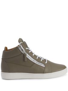 Giuseppe Zanotti baskets montantes Frankie en cuir - Vert