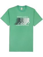 Sporty & Rich t-shirt en coton à manches courtes - Vert - thumbnail