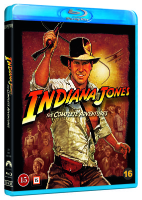 Indiana Jones - Quadrilogy Box (5 disc)(Blu-Ray)