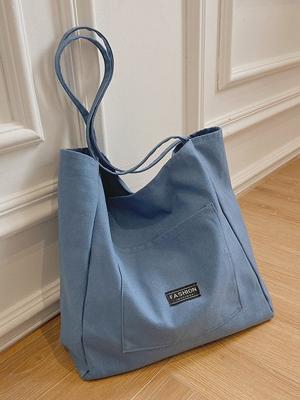 Casual Canvas Groot Capaciteit Schouder Tas Tote Tas Casual Canvas Groot Capaciteit Schouder Tas Tote Tas