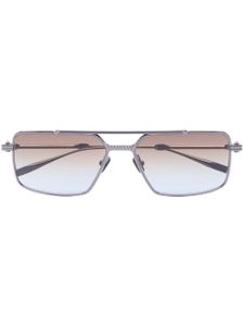 Valentino Eyewear lunettes de soleil Rockstud à monture pilote - Noir