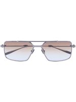 Valentino Eyewear lunettes de soleil Rockstud à monture pilote - Noir - thumbnail