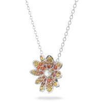 Swarovski 5642867 Ketting Eternal Flower meerkleurig 38-44 cm - thumbnail