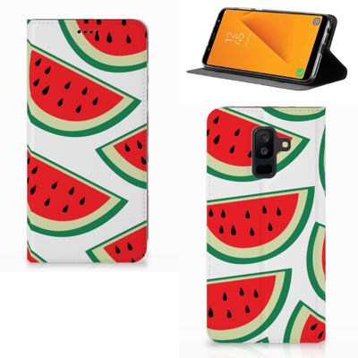 Samsung Galaxy A6 Plus (2018) Flip Style Cover Watermelons Samsung Galaxy A6 Plus (2018) Flip Style Cover Watermelons