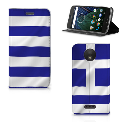Motorola Moto C Plus Standcase Griekenland Motorola Moto C Plus Standcase Griekenland