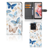 Telefoonhoesje met Pasjes voor Xiaomi Redmi Note 12 4G Vlinder